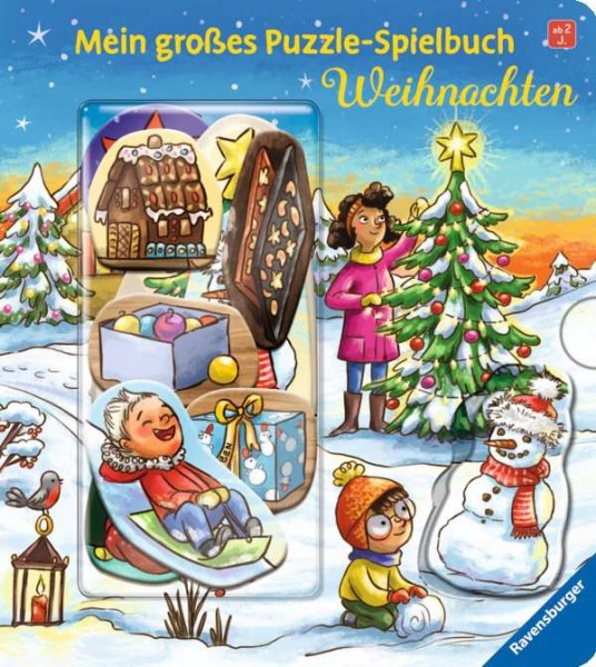 Ravensburger Mein großes Puzzle-Spielbuch: Weihnachten