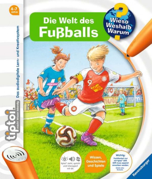Ravensburger tiptoi® Bd. 21, Die Welt des Fußballs