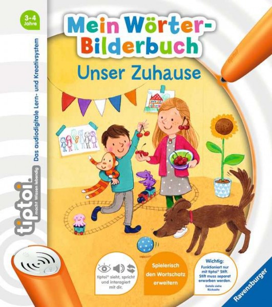 Ravensburger tiptoi® Mein Wörter-Bilderbuch: Unser Zuhause